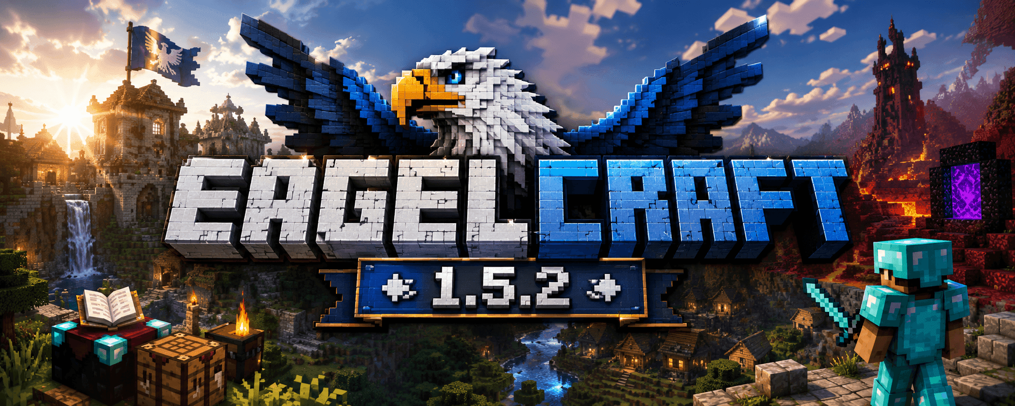 Eaglercraft 1.5.2 running in the browser